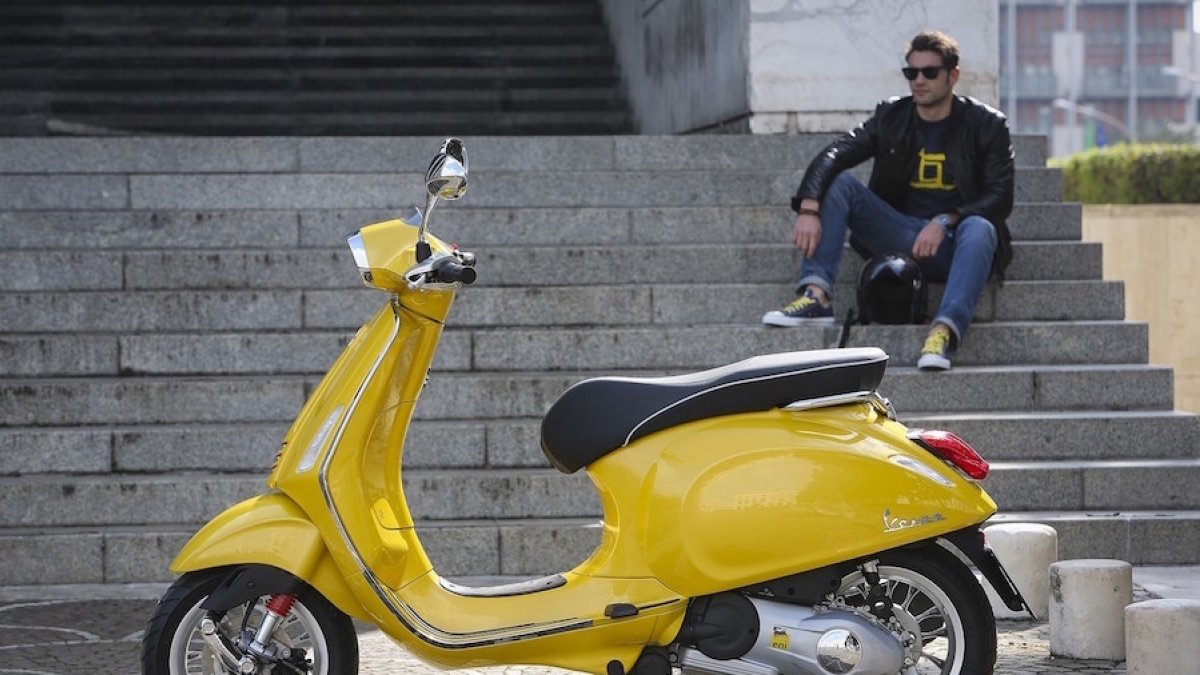 Vespa Sprint 125, concentración de espíritu
