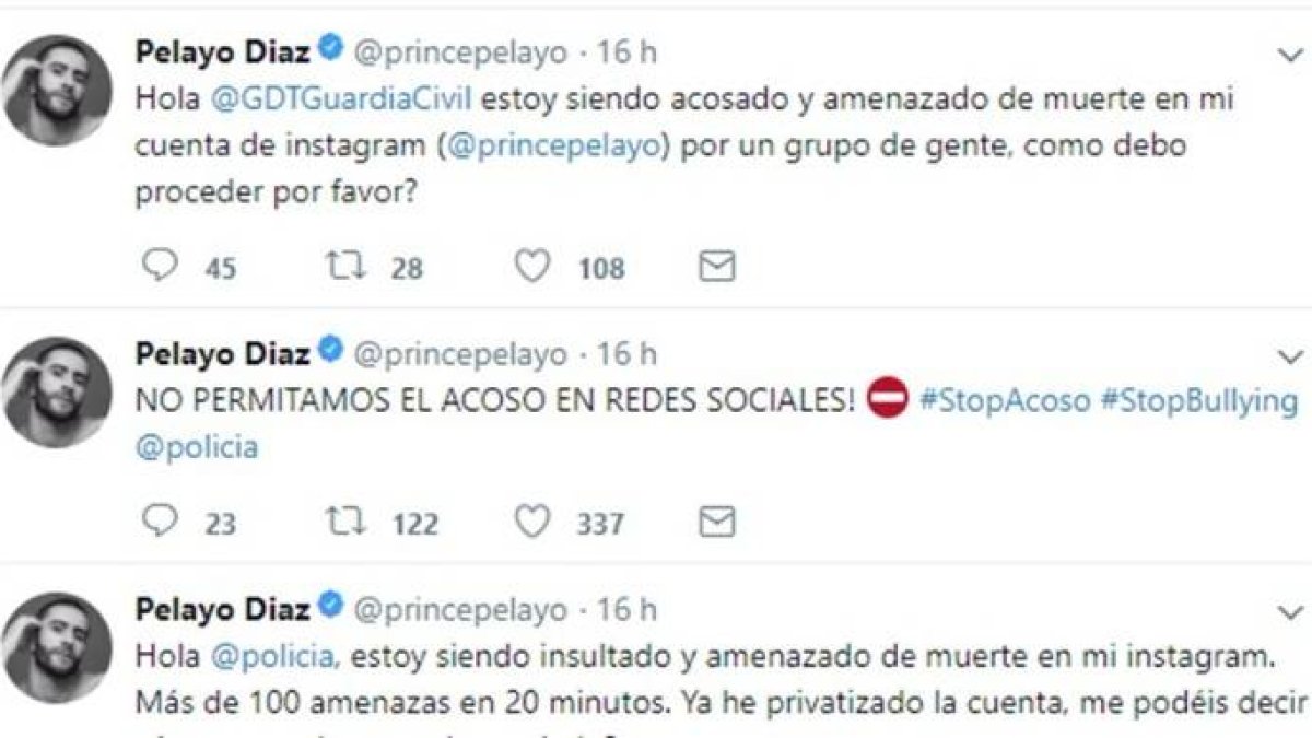 El presentador de Telecinco pide ayuda a la Policía por acoso y amenazas