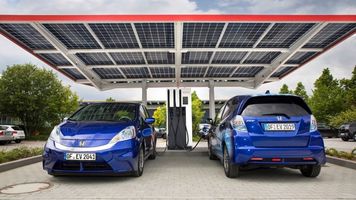 Honda instala un sistema de carga bidireccional de energía