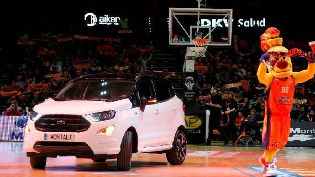 Ford Montalt y el nuevo Ford Ecosport, estrella invitada en el Valencia Basket