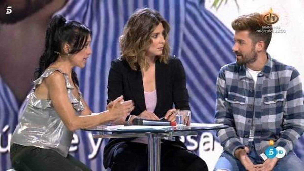 Maite Galdeano es una habitual de los platós de Telecinco.