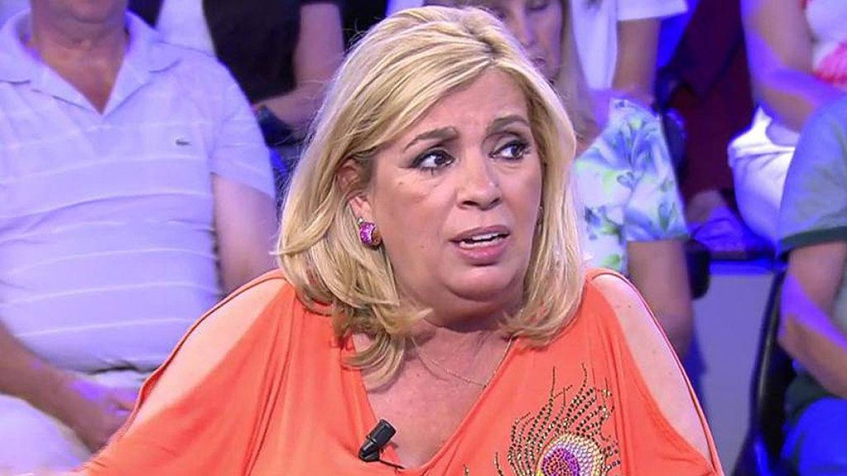 Carmen Borrego juega al despiste sobre su hermana.