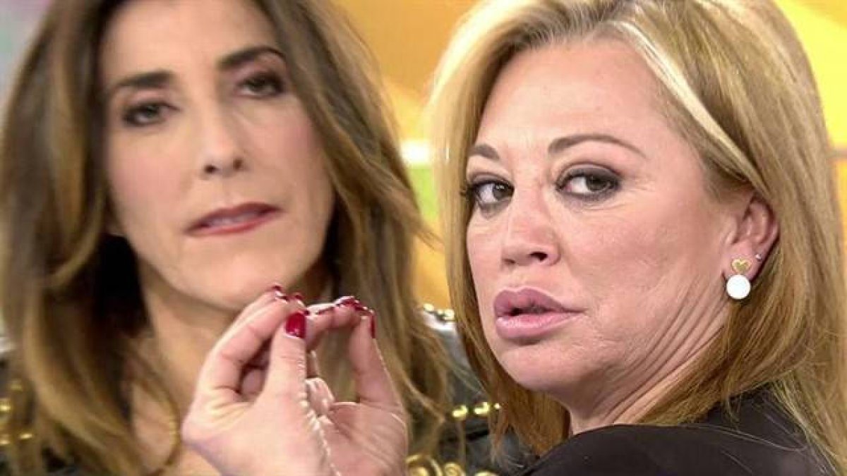 Paz Padilla saca de quicio a su compañera y amiga de cadena y tirita Telecinco