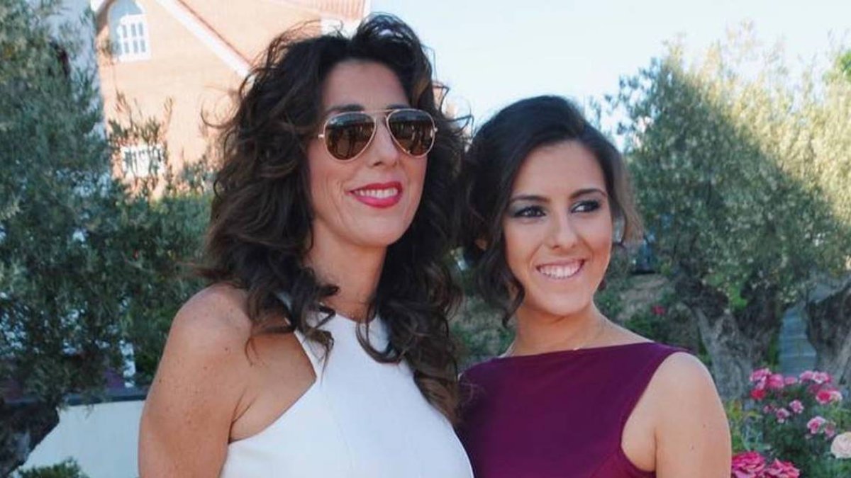 Paz Padilla junto a su hija