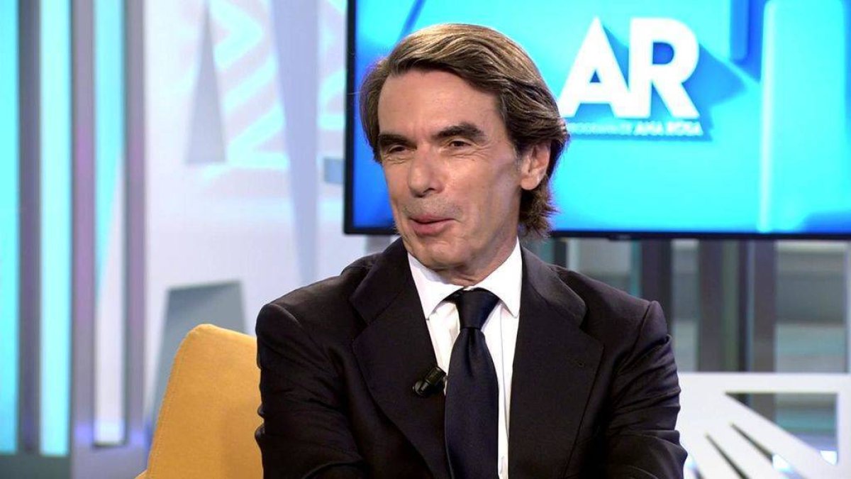 Inda sitúa a Aznar como candidato en Madrid para patatús de Ana Rosa