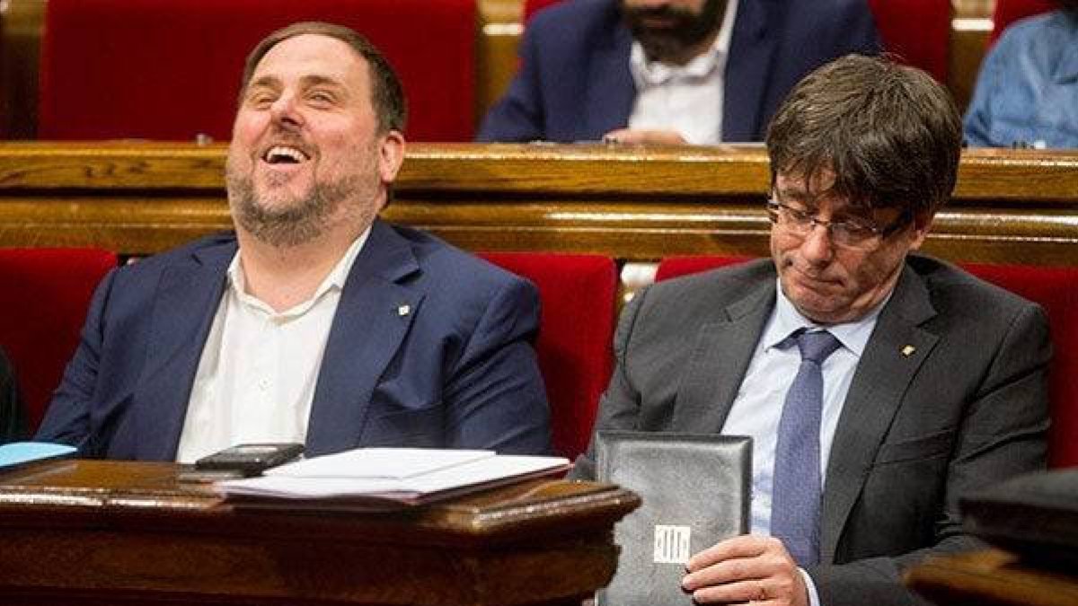 Junqueras y Puigdemont, los dos grandes protagonistas del procés