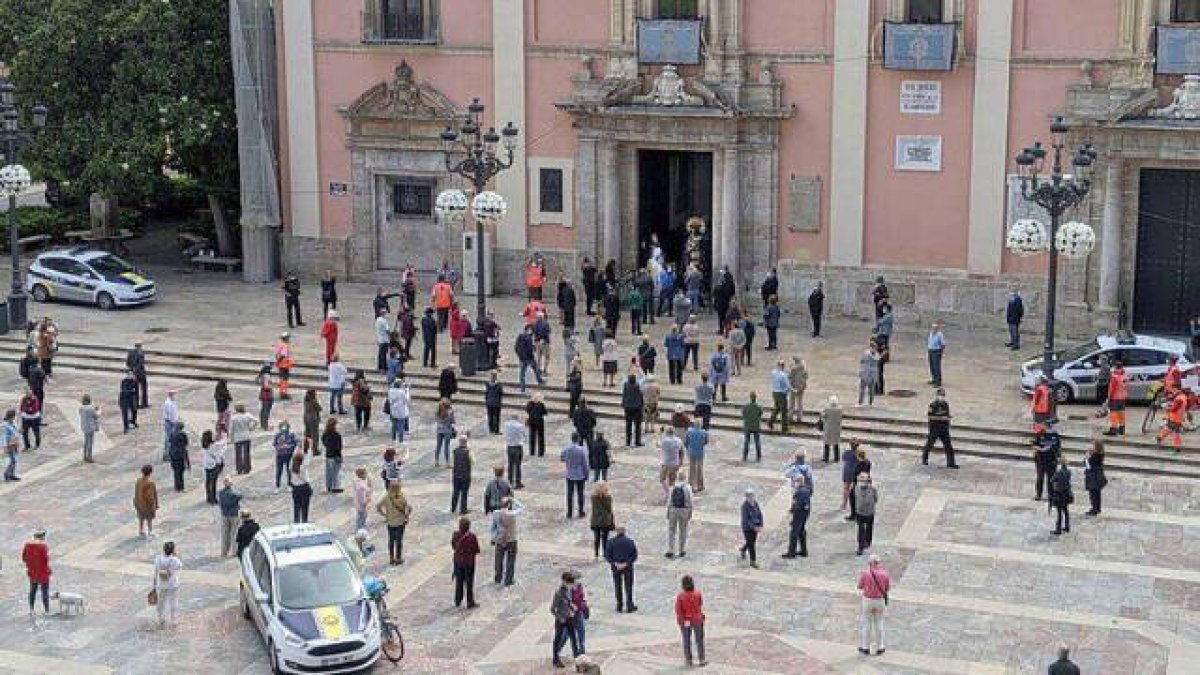 El concejal de Seguridad queda retratado tras el