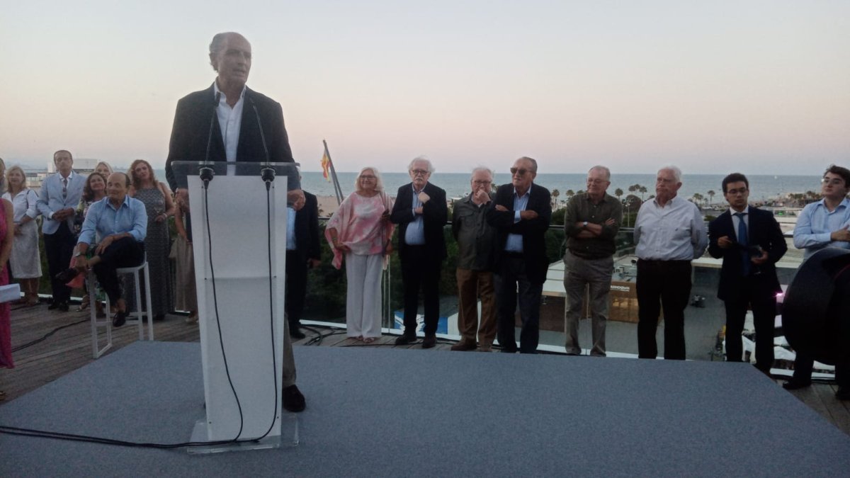 Francisco Camps en su homenaje