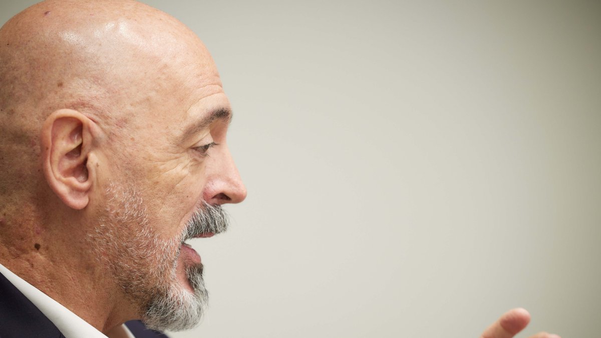 El rector de la Universidad Complutense de Madrid, Joaquín Goyache.
