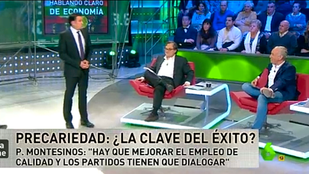 Iñaki López, Marhuenda e Inda, tras la
