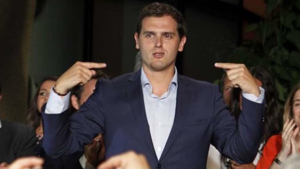 El líder de Ciudadanos, Albert Rivera.