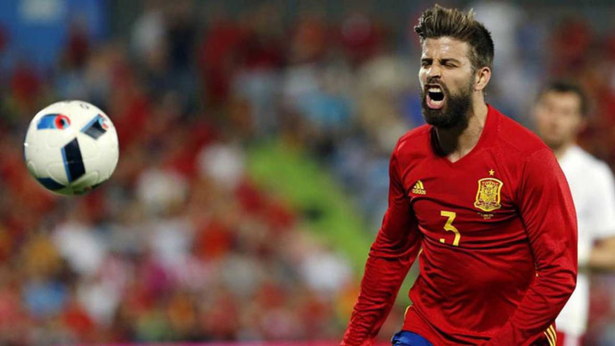 Gerard Piqué en una foto tomada de Rtve.