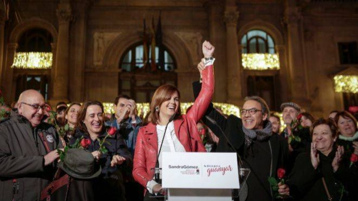 Sandra Gómez, candidata a la Secretaría General PSPV-PSOE València Ciutat