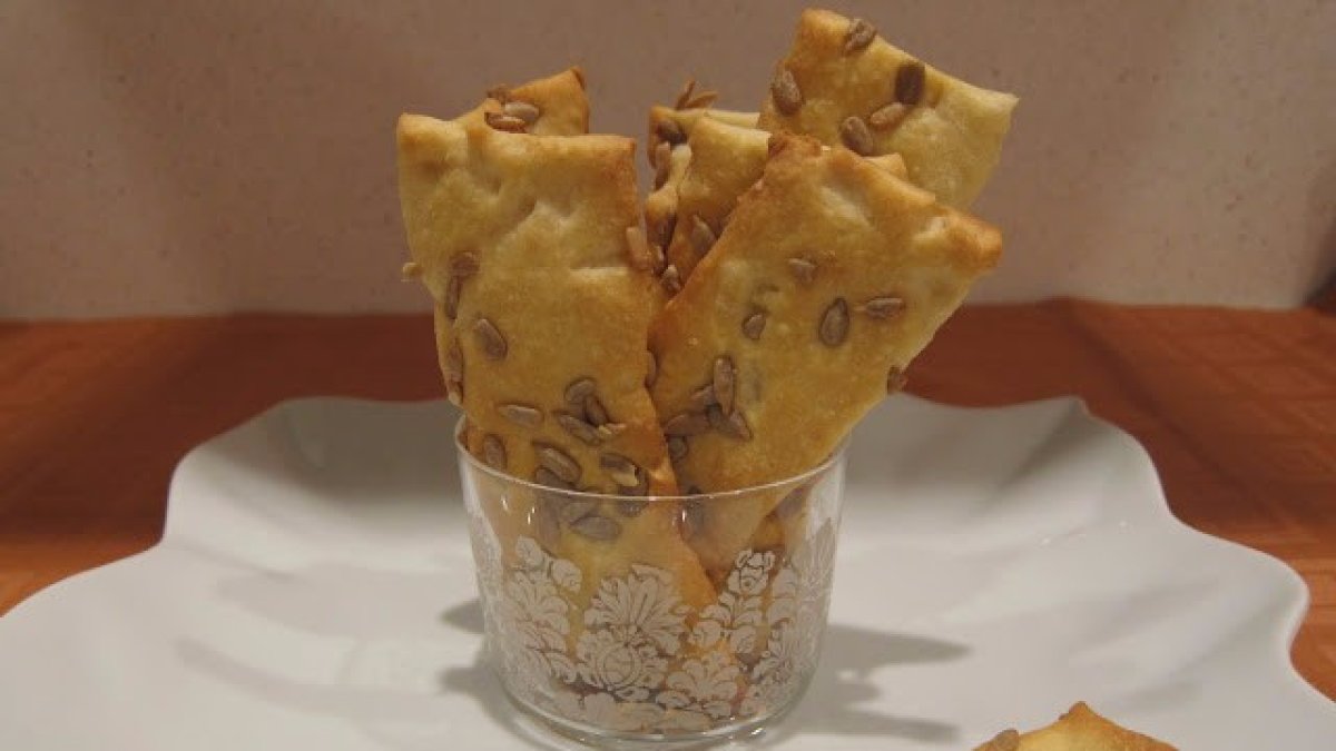 Receta: Barritas de pan de pipas muy apetecibles
