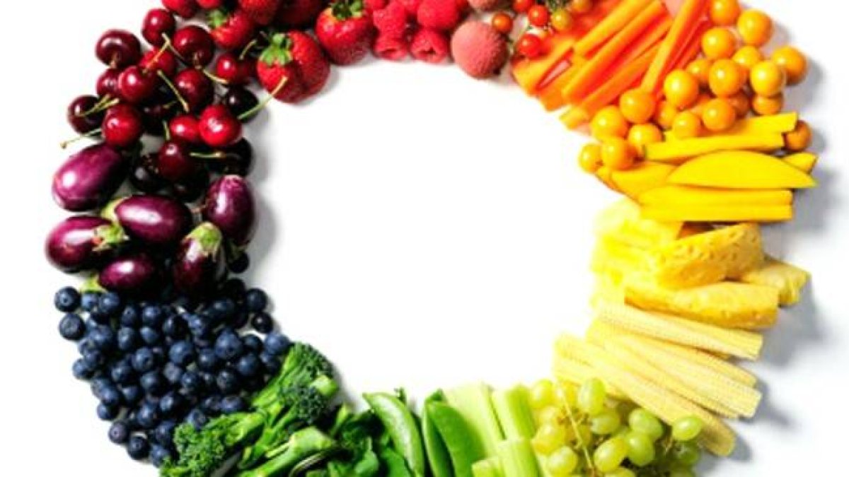 Colores de los alimentos. La Vanguardia