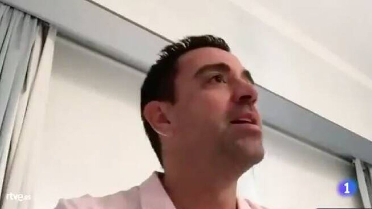 Xavi Hernández, la última