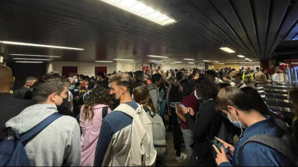 Aglomeración en Metrovalencia