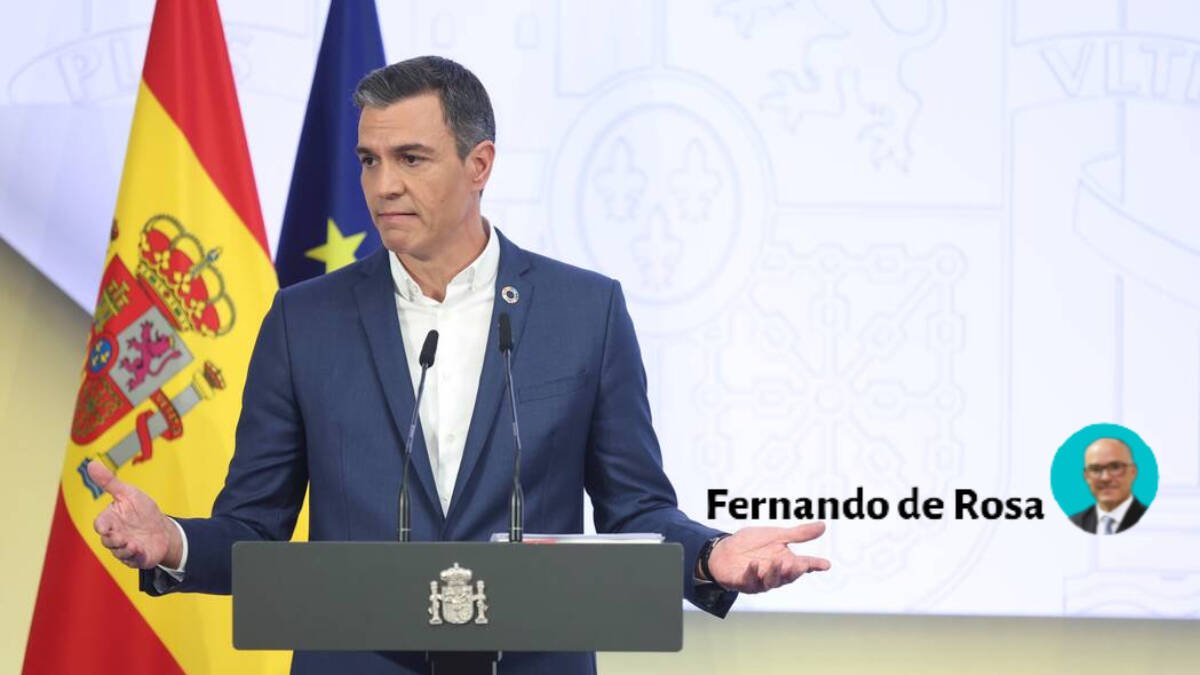 El presidente del Gobierno, Pedro Sánchez