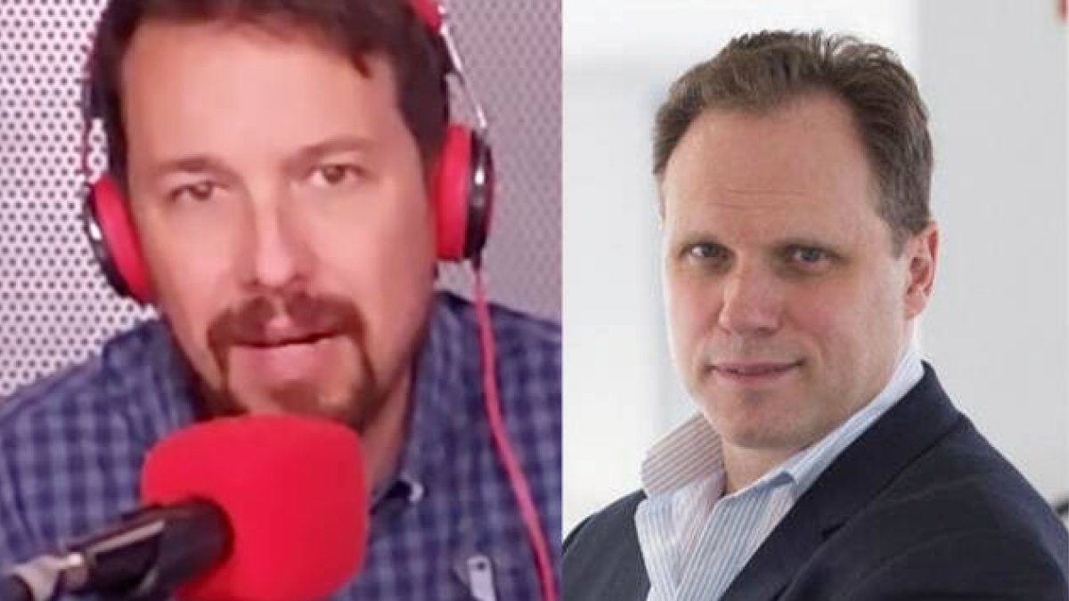 Pablo Iglesias y Daniel Lacalle