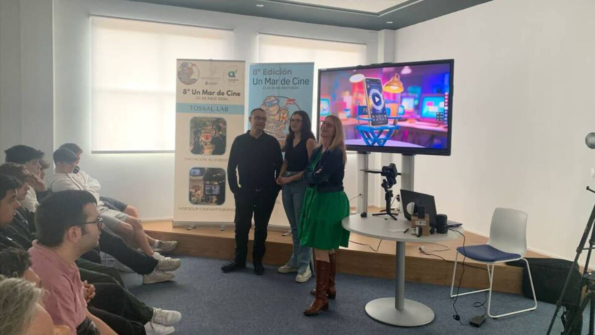 Presentación de los talleres 'Un Mar de cine'