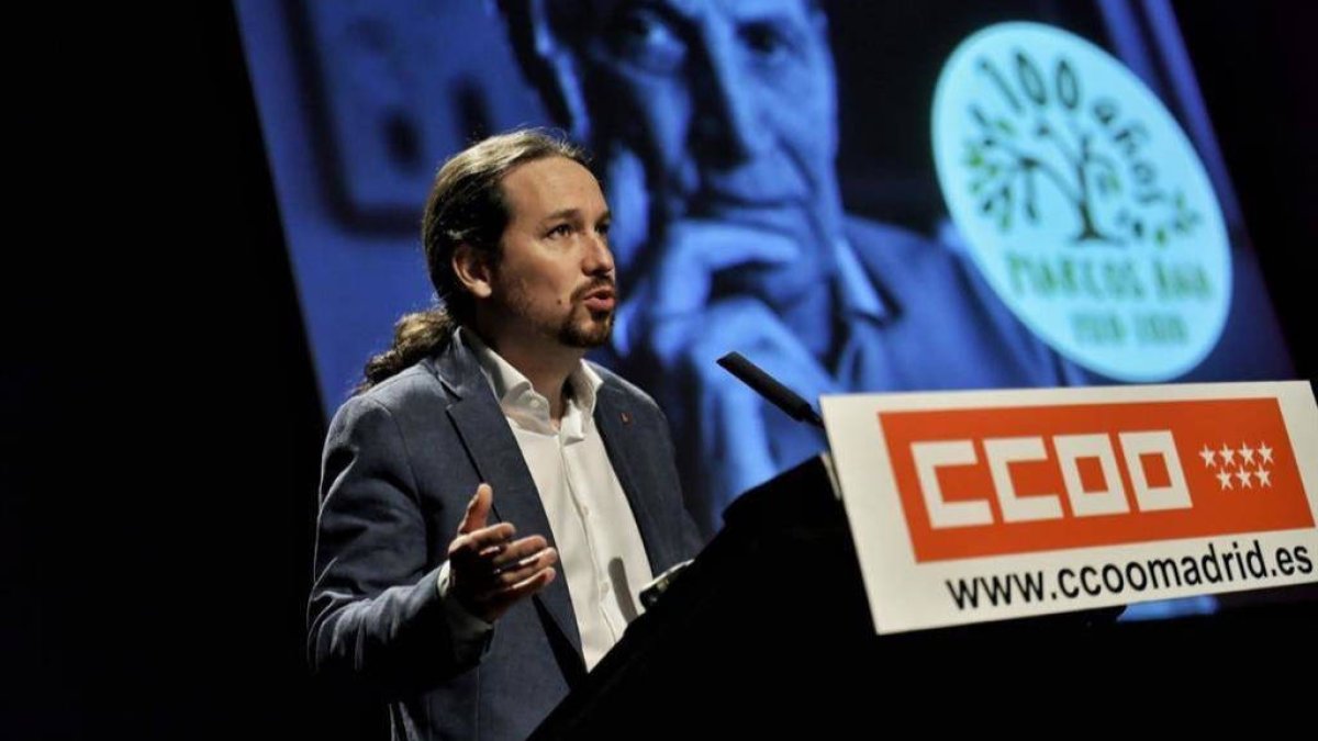 Iglesias proclama en nombre del Gobierno que el comunismo trajo la democracia