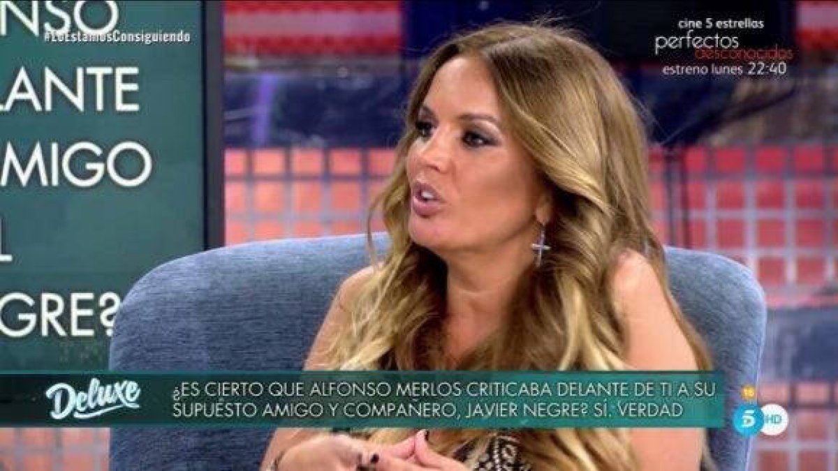 Marta López se despachó a gusto en el Deluxe