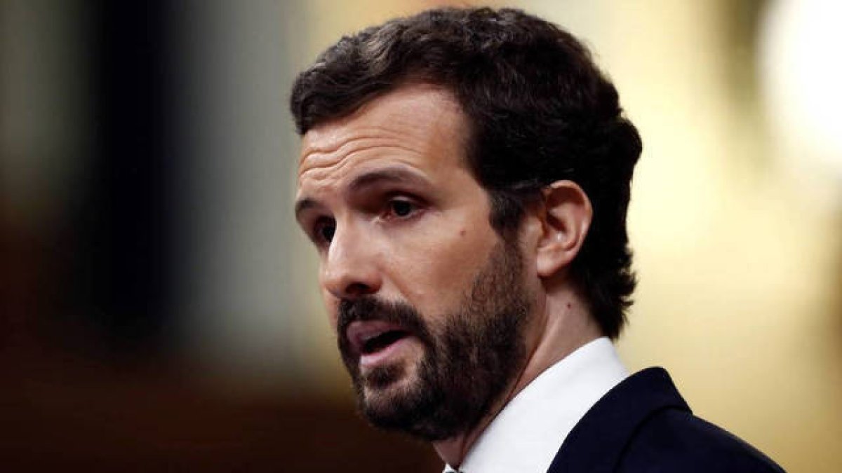Pablo Casado, presidente del PP