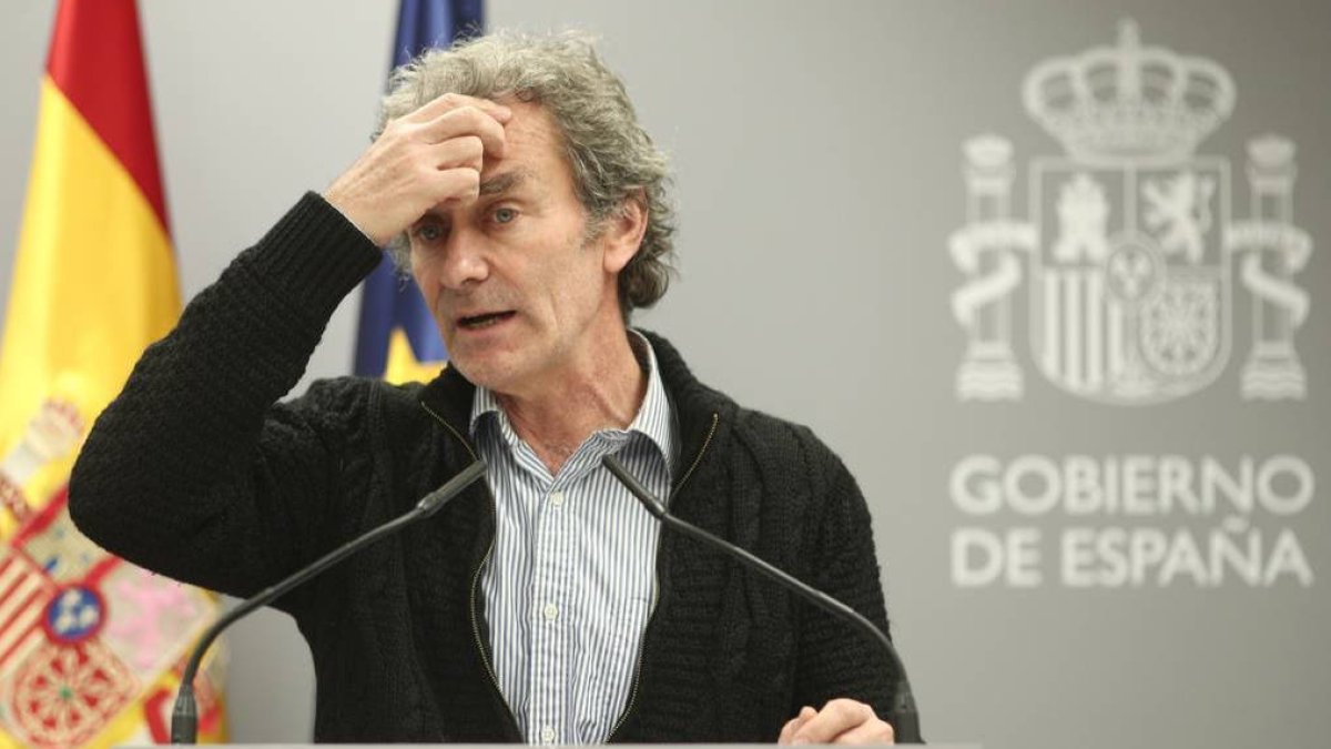 Fernando Simón, el portavoz habitual del Gobierno