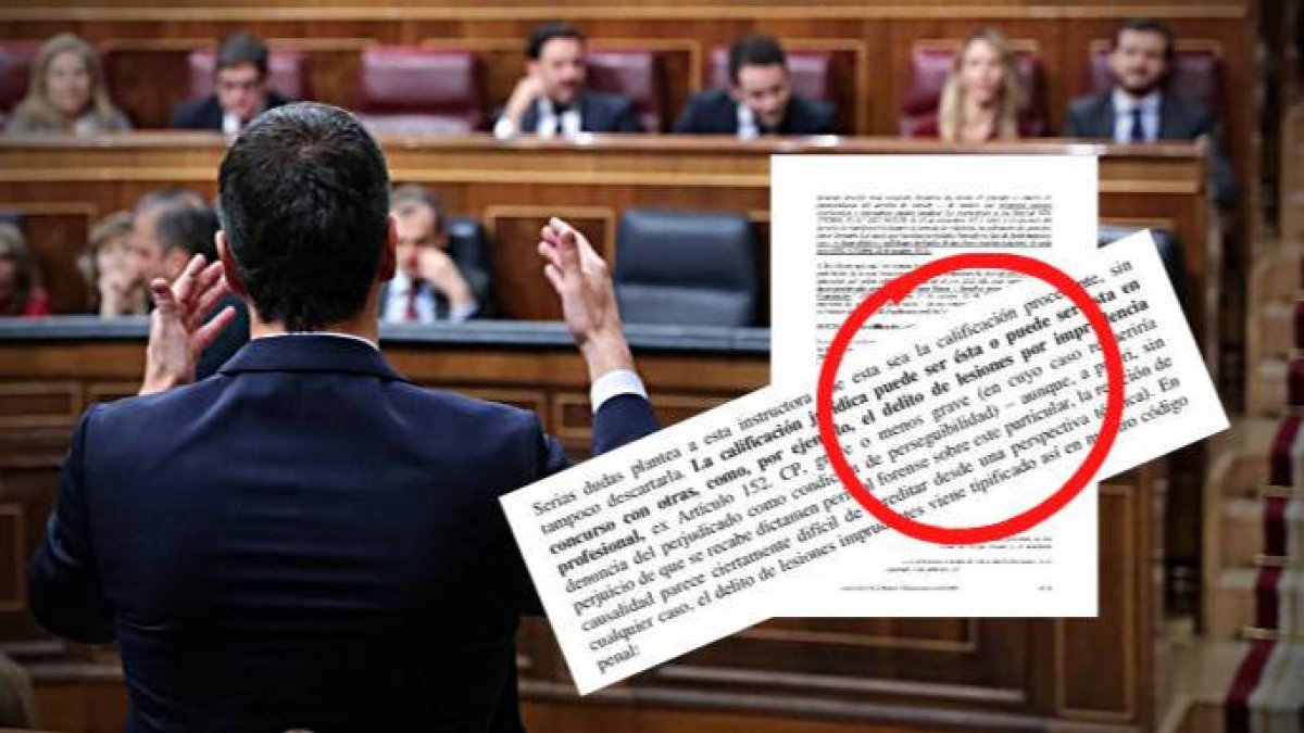 Pedro Sánchez en el Congreo y el auto judicial