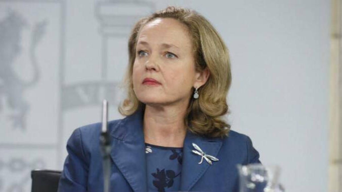 La vicepresidenta Nadia Calviño
