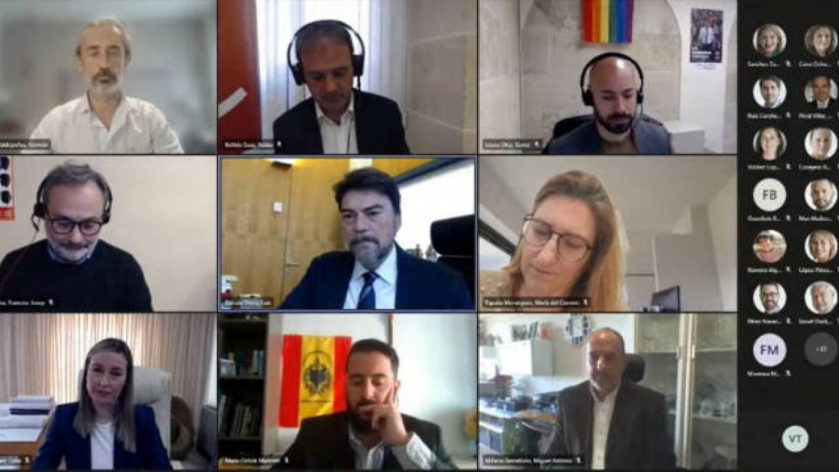 El pleno extraordinario se ha celebrado este miércoles de manera telemática