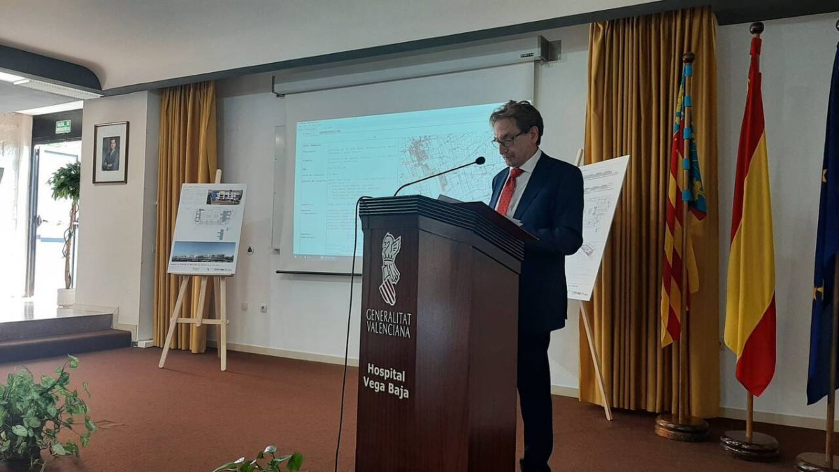 Sanitat promete iniciar ampliación del Hospital Vega Baja