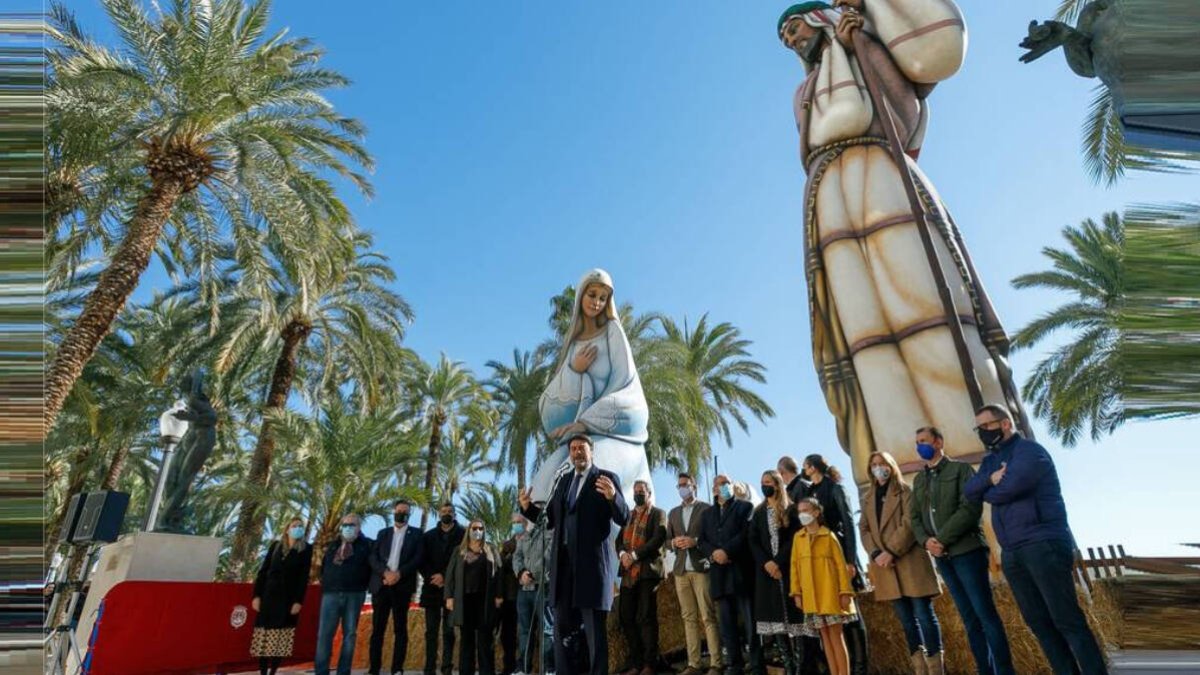 Navidad a lo grande:Alicante tendrá tres Reyes Magos y seis ángeles monumentales