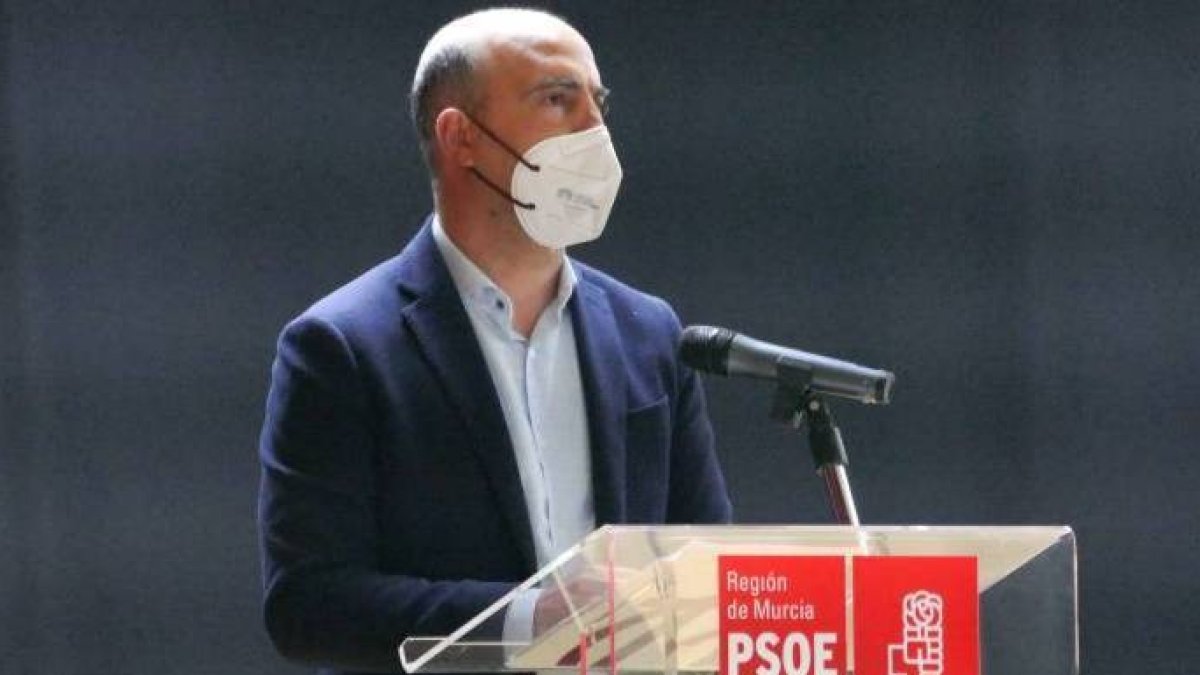 El alcalde socialista de Molina de Segura, Eliseo García Cantó.