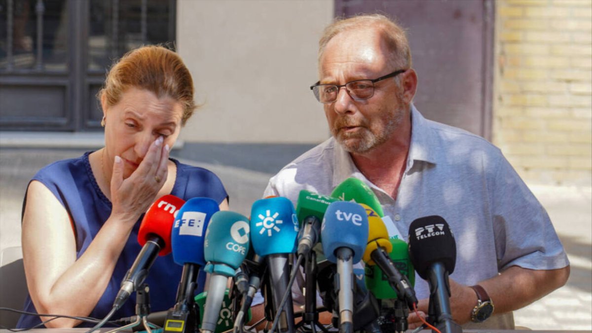 Los padres de la joven asesinada Marta del Castillo.