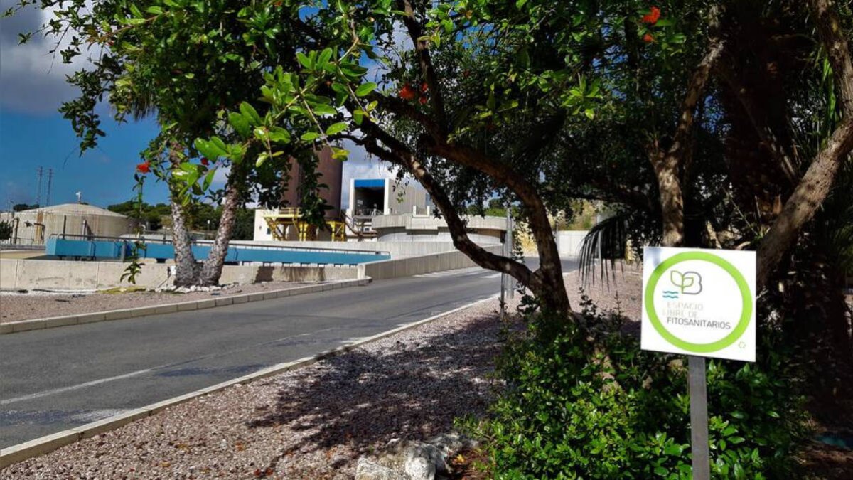 Mantenimiento ecológico en el 100% de instalaciones de Aguas de Alicante