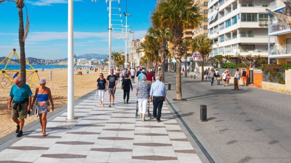 Benidorm. Imagen de archivo