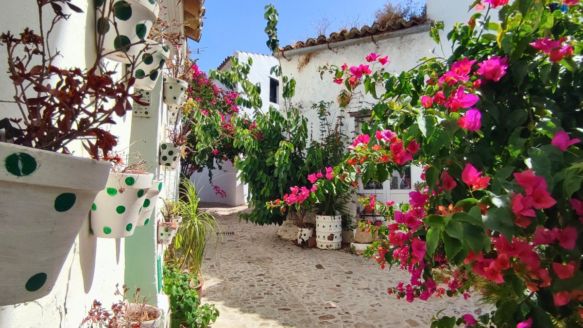 Interior del Castillo de Castellar de la Frontera, Cádiz.
