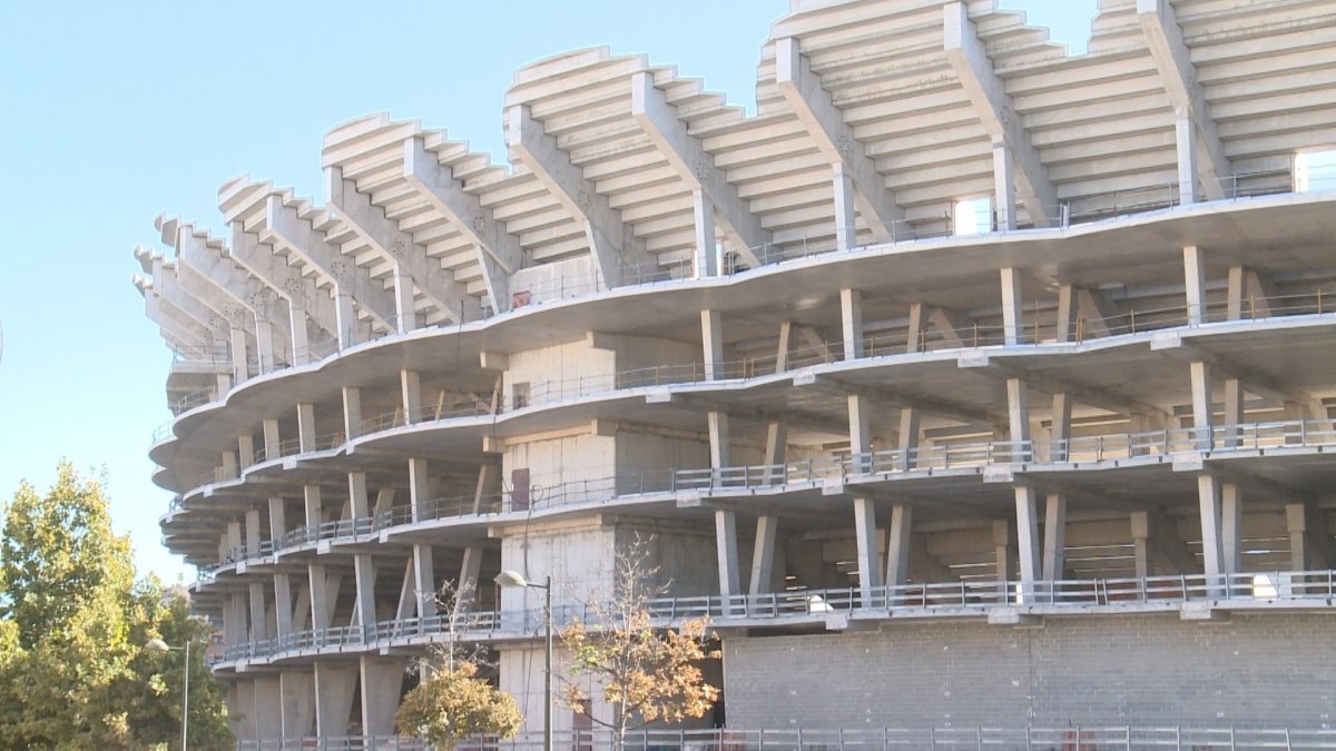 Obras del Nuevo Mestalla del Valencia CF
(Foto de ARCHIVO)
03/10/2017