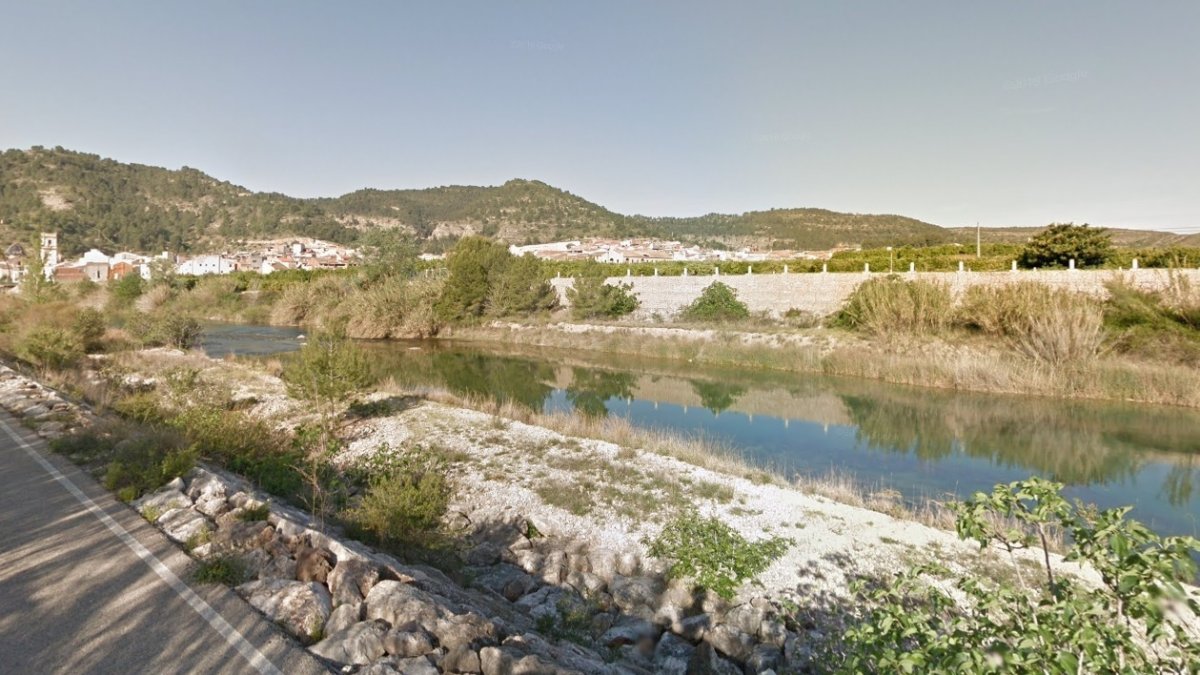 Río Júcar a su paso por Sumacàrcer (Valencia)