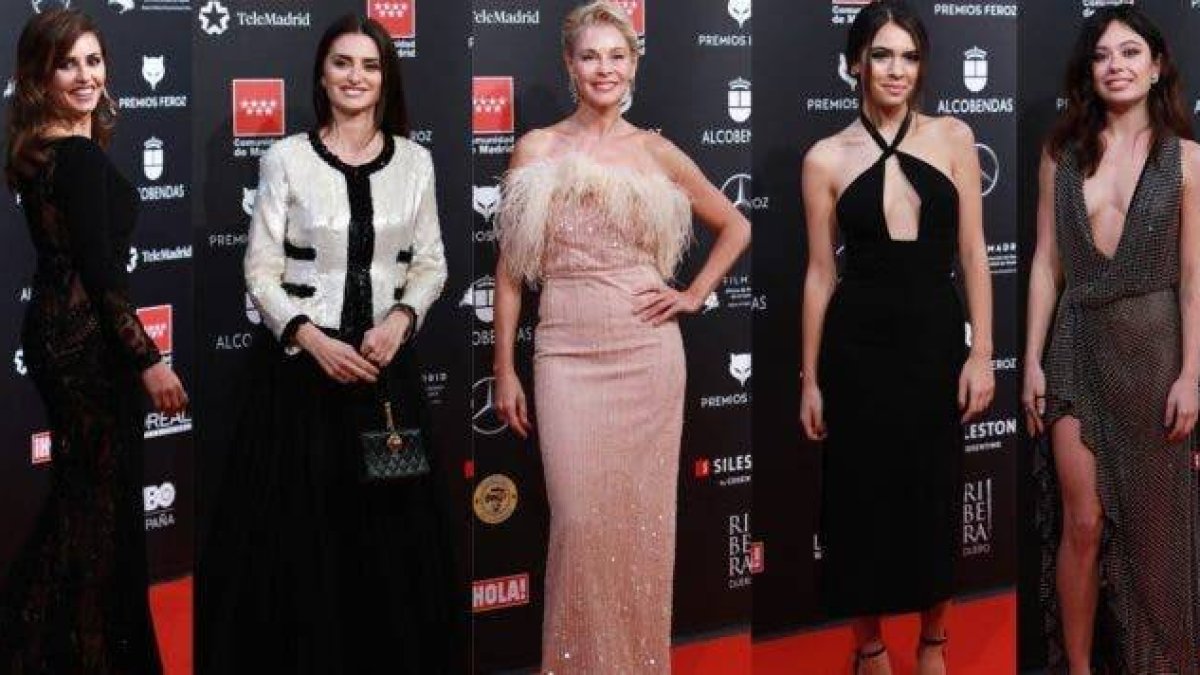 El descuido de Celia Freijeiro enseñando más de lo deseado, imagen icónica de los Premios Feroz