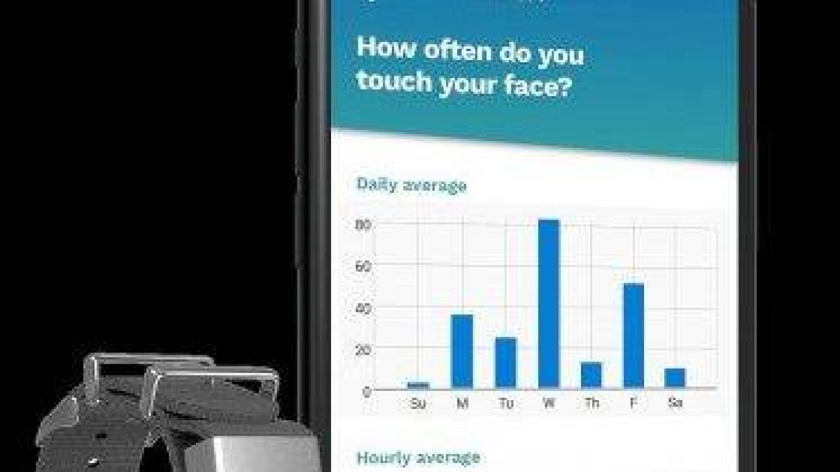 La muñequera de Immutouch vibra para que no te toques la cara