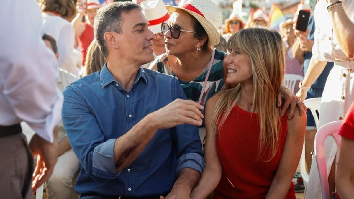 Pedro Sánchez y Begoña Gómez