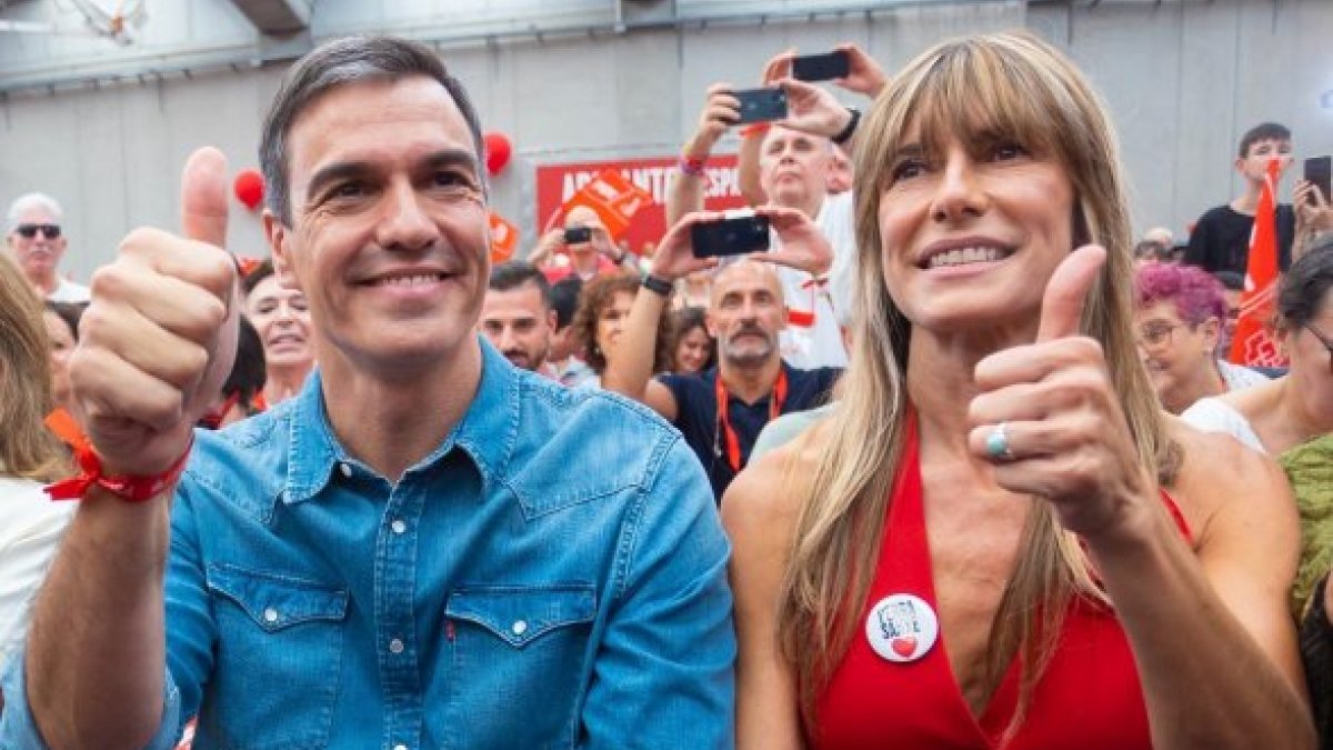 Pedro Sánchez y Begoña Gómez