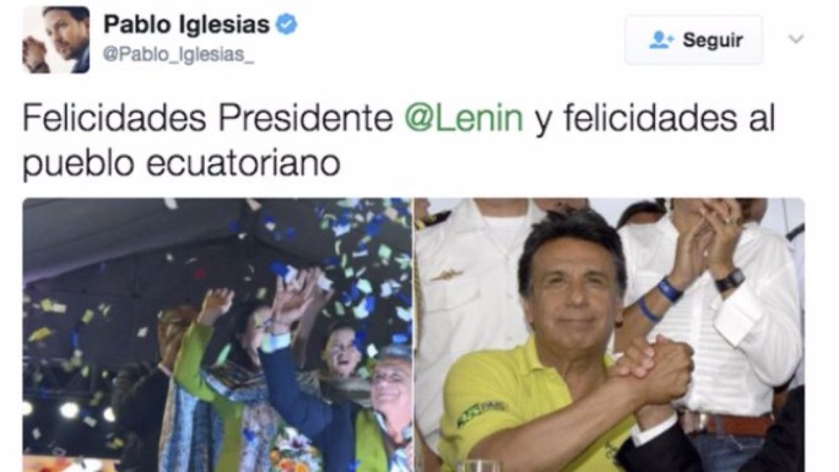 Un vídeo brutal muestra el pucherazo de los amigos ecuatorianos de Iglesias