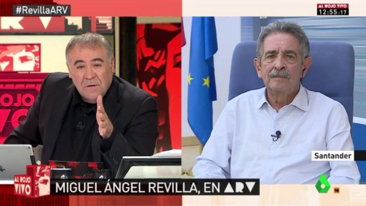 Revilla tritura a Iglesias contándole a Ferreras el único objetivo de su moción