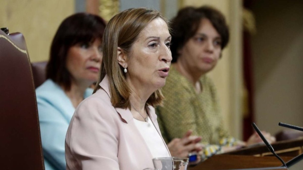 La presidenta del Congreso, Ana Pastor.