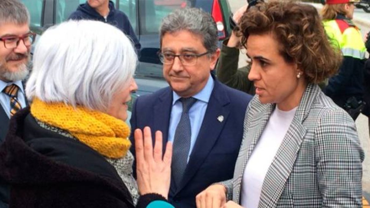 La alcaldesa de Badalona, en su