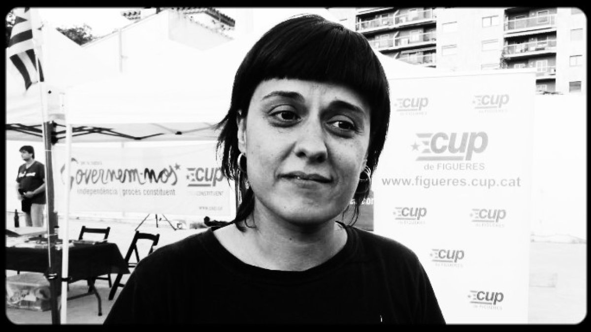 Un ejemplar original del aborigen independentista, con un parecido enorme con Anna Gabriel