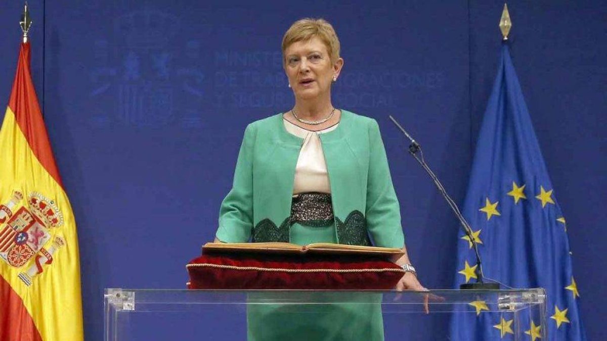 La secretaria de Estado de Inmigración, Consuelo Rumí.